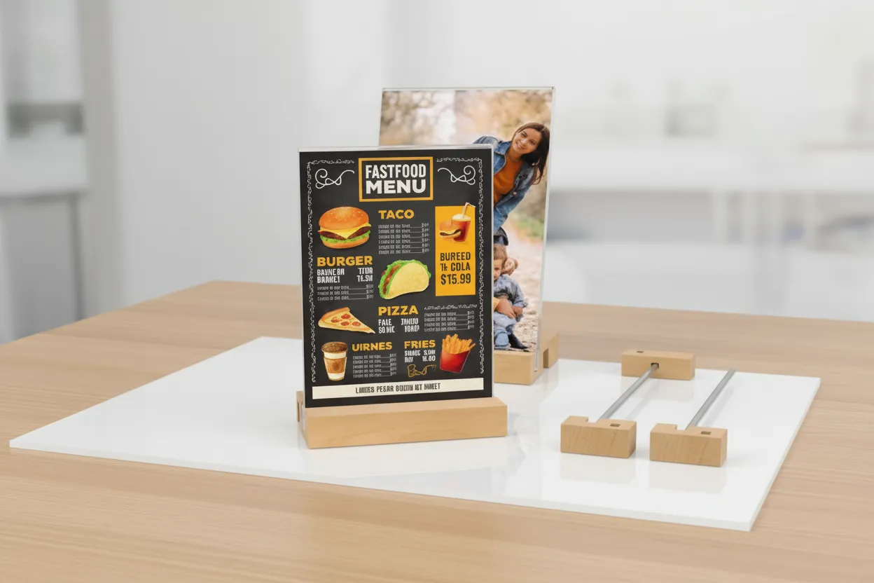7x5 stand with Wooden base — image 2