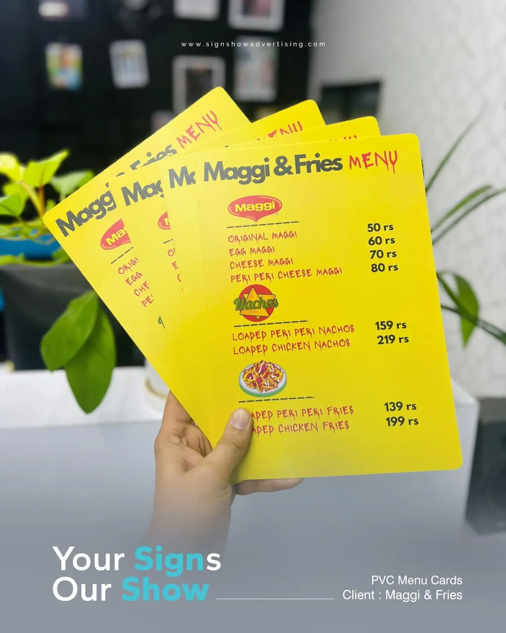 PVC MENU CARD — image 1