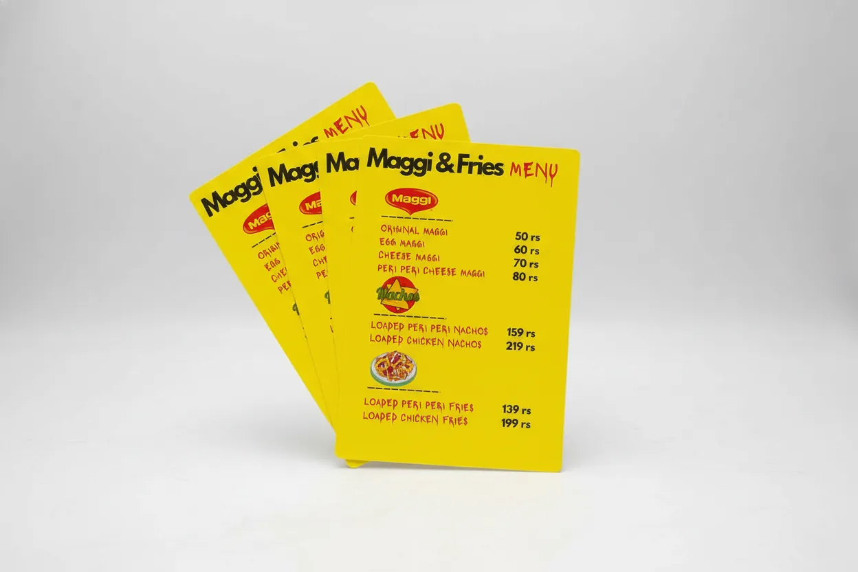 PVC MENU CARD — image 3