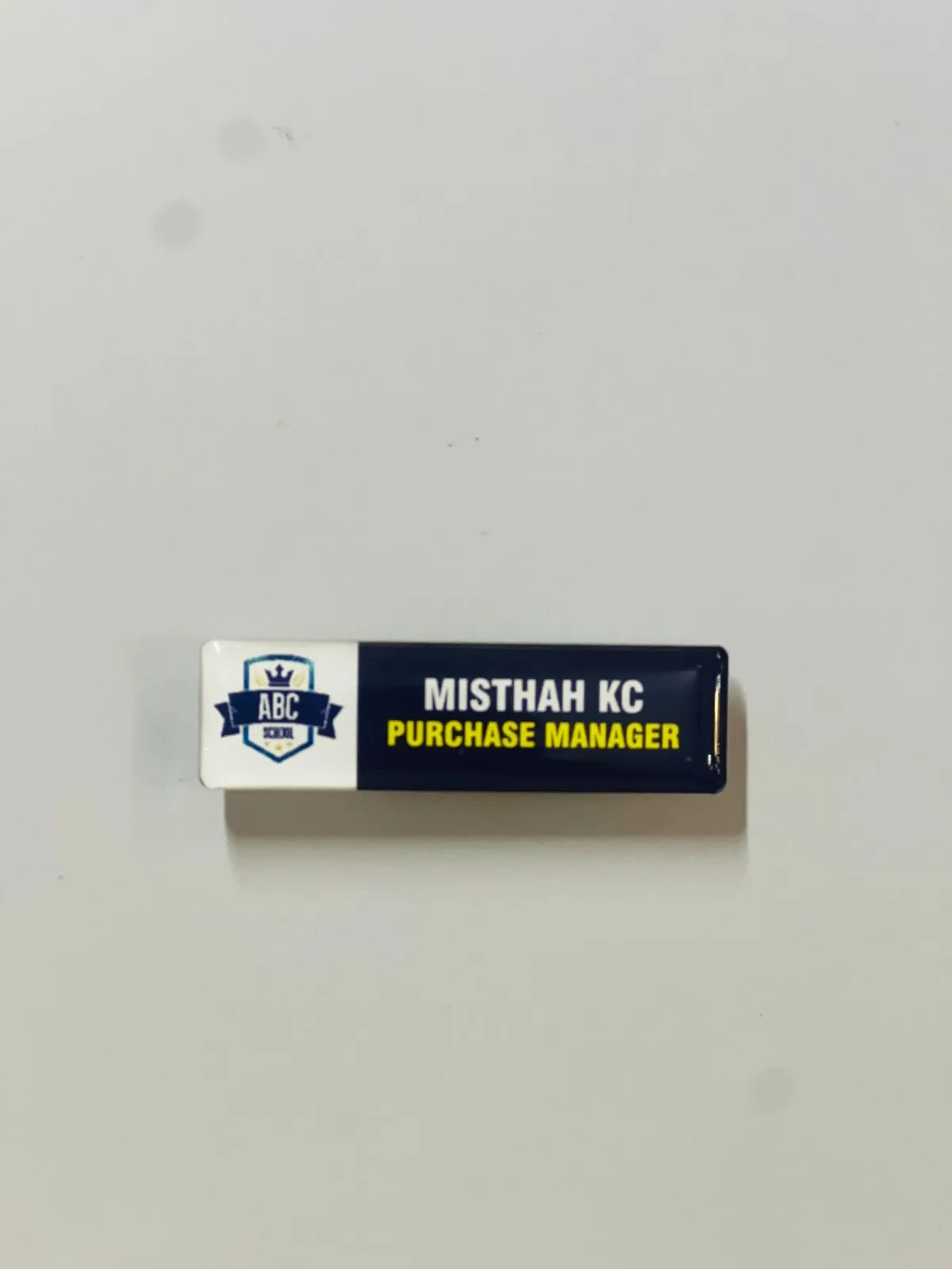 ACRYLIC NAME BADGE — image 1