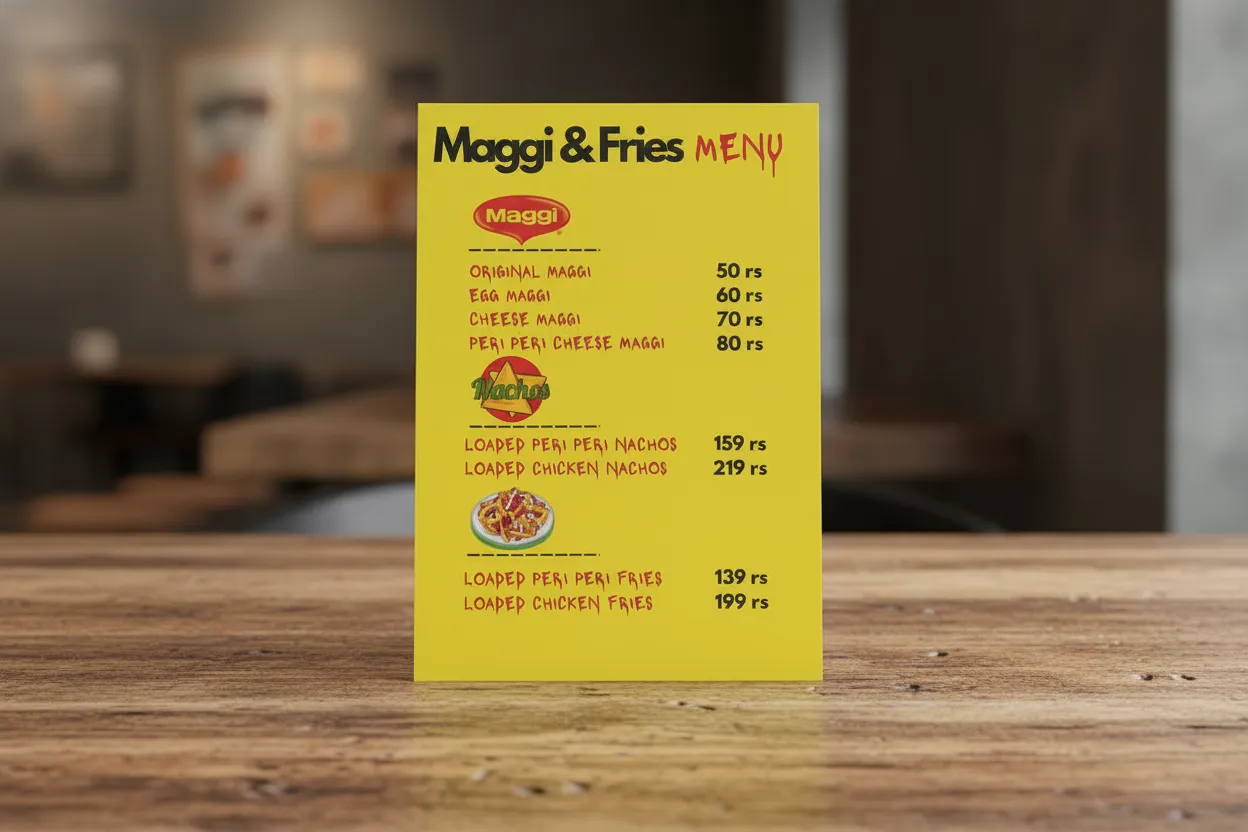 PVC MENU CARD — image 2