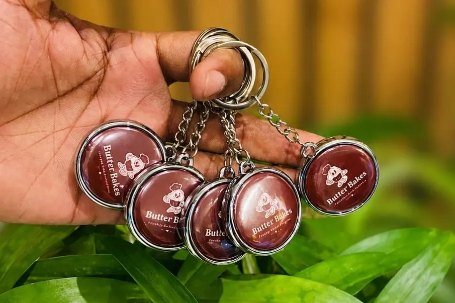 Premium Round Keychain — image 2