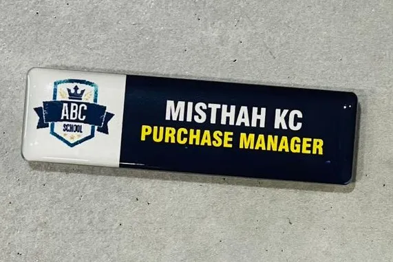 ACRYLIC NAME BADGE — image 3
