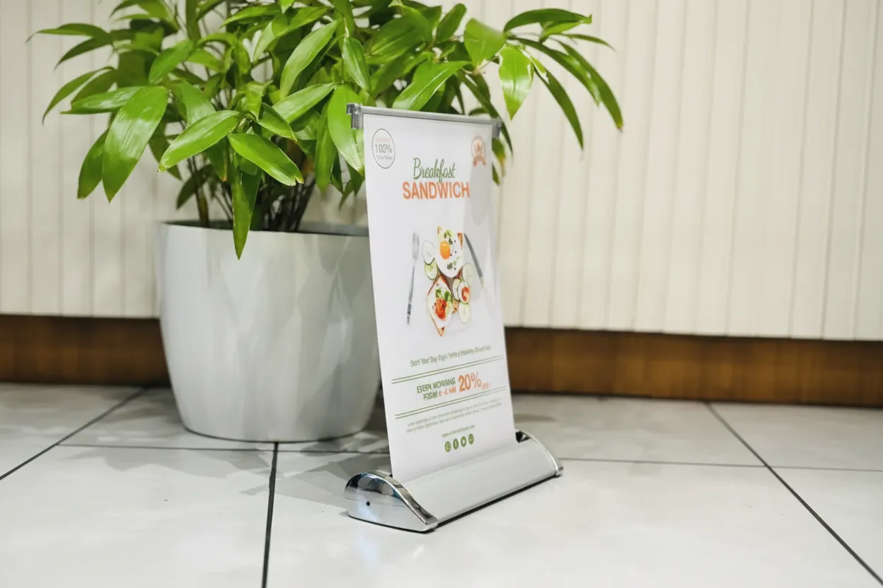 A4 MINI ROLLUP STANDEE — image 2